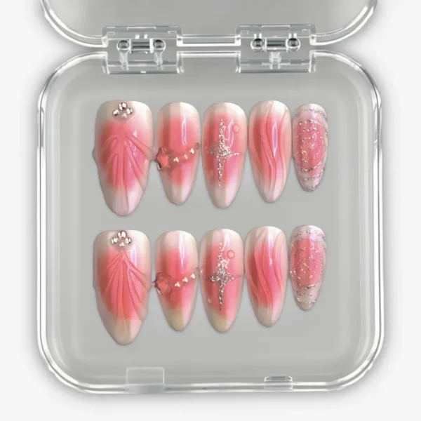 Seashell-Glow-NELI-166081290 Uñas marnails